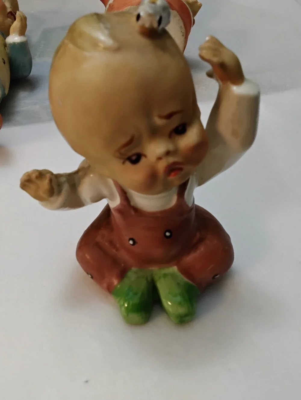 4007 Vintage 1950s Mid-Century Kewpie Style Piano BabysFigurine Set - Multicolor - Picture 8 of 16
